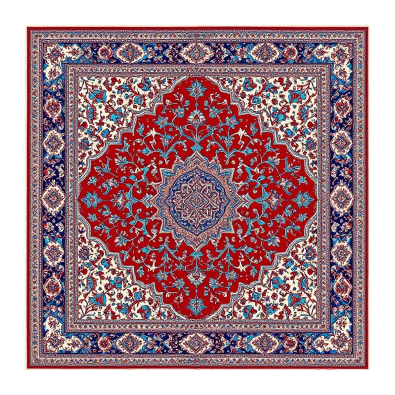 استیکر پارچه و لباس پاد آفرین مدل فرش ایرانی کد 3701