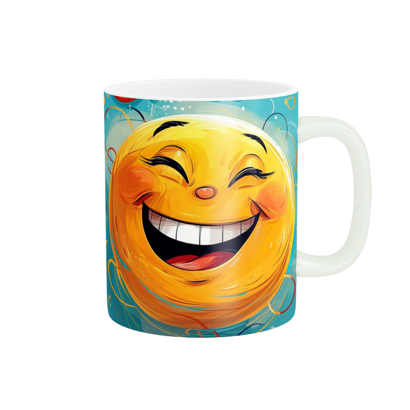 ماگ طرح جذاب ایموجی کد 477