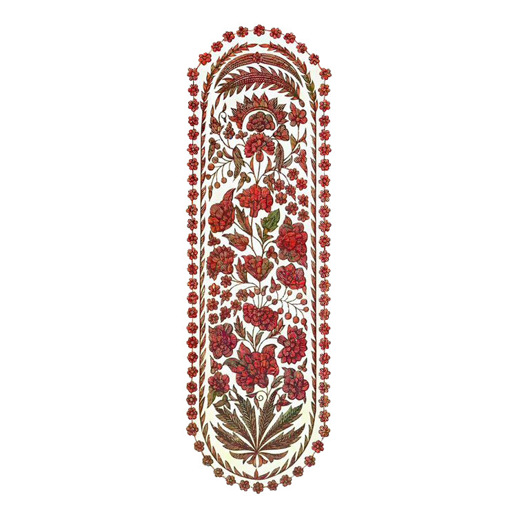 استیکر پارچه و لباس پاد آفرین مدل فرش ایرانی کد 4540