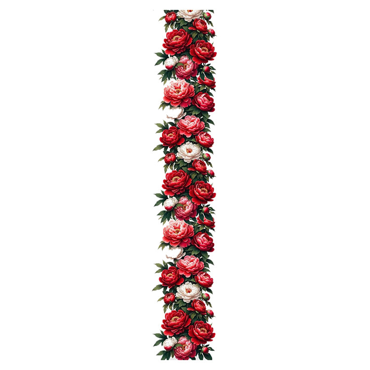 استیکر پارچه و لباس پاد آفرین مدل گل کد 3961