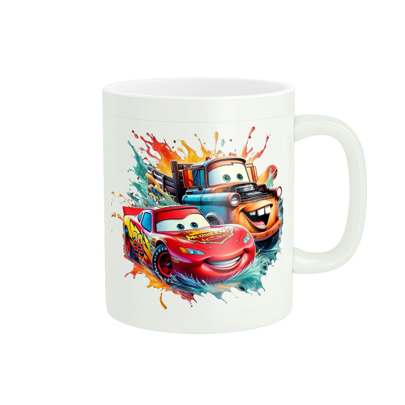 ماگ پاد آفرین طرح کارتون مک کویین کد 613